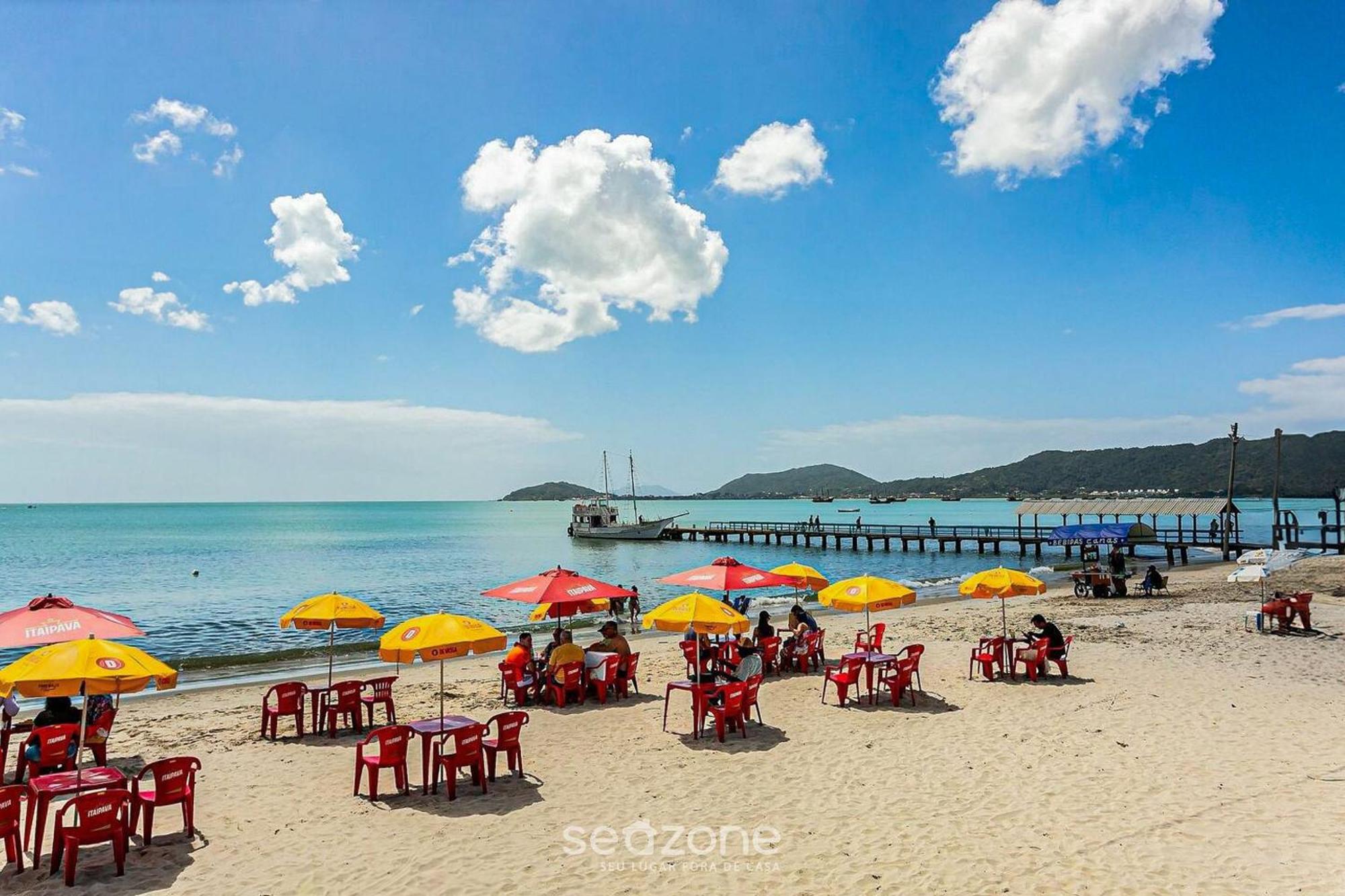 Apto A 50 Metros Do Mar Em Canasvieiras Cbe105 Florianopolis Exterior photo